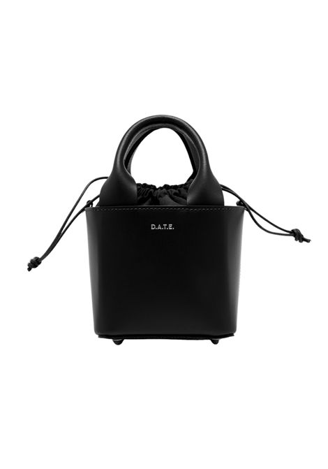 CUBO BAG LEATHER BLACK D.A.T.E. | bags | B431 CB LEBK